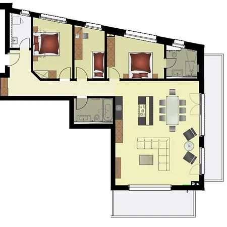 Apartamento Walt 4.5 - Griwa Rent Ag