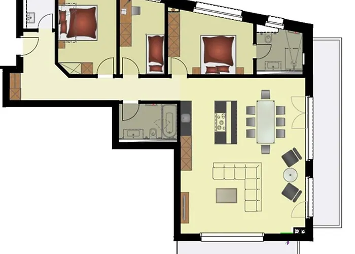 Apartamento Walt 4.5 - Griwa Rent Ag
